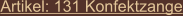 Artikel: 131 Konfektzange