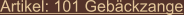 Artikel: 101 Gebäckzange