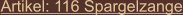 Artikel: 116 Spargelzange